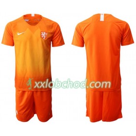 Fotbalové dresy Nizozemsko Dětské Domácí Dres 2019 Krátký Rukáv